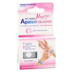 Sea - band maman grossesse bracelet anti - nauses gris 2 units