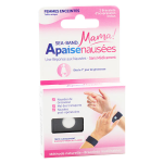 Sea - band maman grossesse bracelet anti - nauses noir 2 units