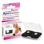Sea - band maman grossesse bracelet anti - nauses noir 2 units