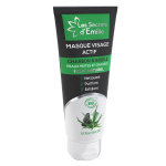 Les secrets d'emilie masque visage actif charbon bio 100ml