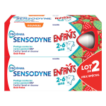 Sensodyne dentifrice pro - �mail enfant 2 - 6 ans menthe douce 2x50 ml