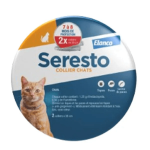 Seresto chat collier anti - puces et anti - tiques 2 unit�s