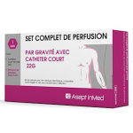 Set de perfusion sous - cutané ou intraveineux avec cathéter court Set de perfusion sous - cutané ou intraveineux avec cathéter court