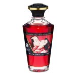 Shunga huile chauffante aphrodisiaque - cerise ardente - 100ml