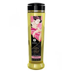 Shunga huile de massage erotique aphrodisia rose 250ml