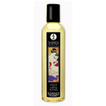Shunga huile de massage erotique romance vin p�tillant fraise 240ml