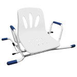 Sige de bain pivotant en inox