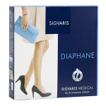 Sigvaris diaphane bas autofixant classe 2 medium normal dune Sigvaris diaphane bas autofixant classe 2 medium normal dune