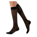 Sigvaris dynaven transparent chaussettes classe 2 long taille s noir Sigvaris dynaven transparent chaussettes classe 2 long taille s noir
