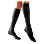 Sigvaris essentiel semi - transparent chaussettes classe 3 long taille xl noir