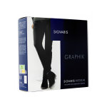 Sigvaris graphik homme chaussettes classe 2 normal taille s ardoise