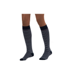 Sigvaris marinire femme chaussettes classe 2 taille s long bleu