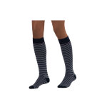 Sigvaris marinire femme chaussettes classe 2 taille s normal bleu