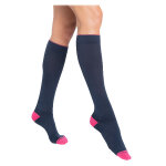 Sigvaris styles colors chaussettes classe 2 normal taille xl marine framboise