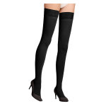 Sigvaris styles opaque bas auto - fixants classe 2 long taille m - noir Sigvaris styles opaque bas auto - fixants classe 2 long taille m - noir