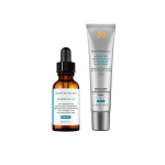 Skinceuticals routine anti - taches phloretin cf 30ml & advanced brightening uv defense spf50 40ml Skinceuticals routine anti - taches phloretin cf 30ml & advanced brightening uv defense spf50 40ml