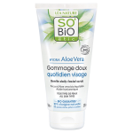 So'bio Étic hydra aloe vera gommage doux visage jus d'aloe vera bio 150ml So'bio Étic hydra aloe vera gommage doux visage jus d'aloe vera bio 150ml