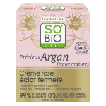 So'bio �tic pr�cieux argan cr�me rose �clat fermet� jour bio 50ml