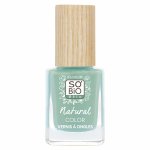 So'bio tic natural color vernis  ongles n85 vert d'eau 11ml