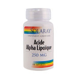 Solaray acide alpha lipoque 250mg 30 glules vgtales