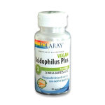 Solaray acidophilus plus jus de carotte non lacté 30 capsules végétales Solaray acidophilus plus jus de carotte non lacté 30 capsules végétales