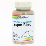 Solaray super bio c 500mg 100 capsules v�g�tales