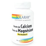 Solaray calcium + magnsium + vitamine d 90 capsules vgtales