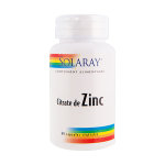 Solaray citrate de zinc 15mg 60 capsules végétales Solaray citrate de zinc 15mg 60 capsules végétales