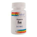 Solaray fer 14mg 60 capsules vgtales