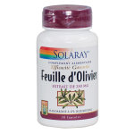 Solaray feuille d'olivier 250mg 30 capsules