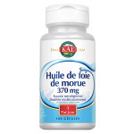 Solaray huile de foie de morue 370mg 100 glules