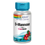 Solaray d - mannose et canneberge 60 g�lules v�g�tales