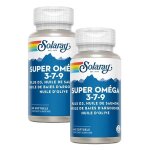 Solaray super om�ga 3 - 7 - 9 + vitamine d lot de 2 - 60 g�lules