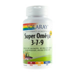 Solaray super oméga 3 - 7 - 9 + vitamine d 60 gélules Solaray super oméga 3 - 7 - 9 + vitamine d 60 gélules