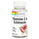 Solaray vitamine c & echinace 60 capsules