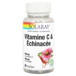 Solaray vitamine c & echinac�e 60 capsules