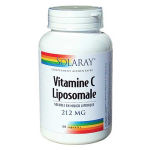 Solaray vitamine c liposomale 212mg 60 capsules
