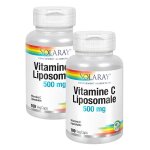 Solaray vitamine c liposomale 500mg lot de 2 - 100 v�g�caps