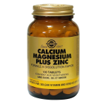Solgar calcium magnsium zinc 100 comprims