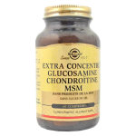 Solgar extra concentr glucosamine chondrotine msm 60 comprims