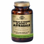 Solgar extrait et poudre de racine d'astragale 60 glules vgtales