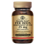Solgar fer doux gentle iron 90 glules vgtales