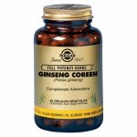 Solgar ginseng coréen panax 50 gélules végétales Solgar ginseng coréen panax 50 gélules végétales