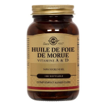 Solgar huile de foie de morue 100 softgels