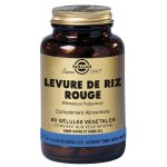 Solgar levure de riz rouge 60 glules vgtales