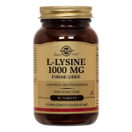Solgar l - lysine 1000mg 50 comprims
