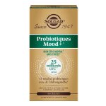 Solgar probiotiques mood + bien - �tre mental & anti - stress syst�me digestif 60 g�lules v�g�tales