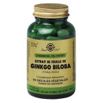 Solgar sfp ginkgo biloba 60 glules vgtales