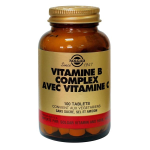 Solgar vitamine b complexe avec vitamine c - 100 comprims