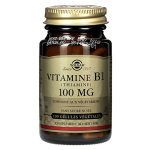 Solgar vitamine b1 thiamine 100mg 100 gélules végétales Solgar vitamine b1 thiamine 100mg 100 gélules végétales